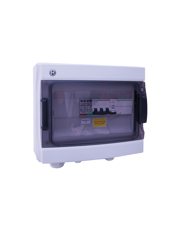 AC Box 16A 400VAC 300mA driefasig 3-10kW voor fotovoltaïsche installatie AC Box 16A 400VAC 300mA driefasig 3-10kW voor fotovoltaïsche installatie