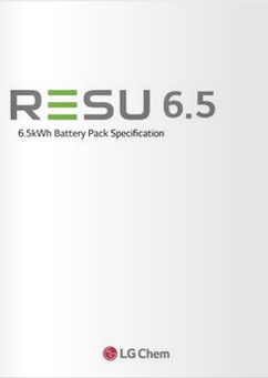 LG CHEM RESU 6.5 batterij